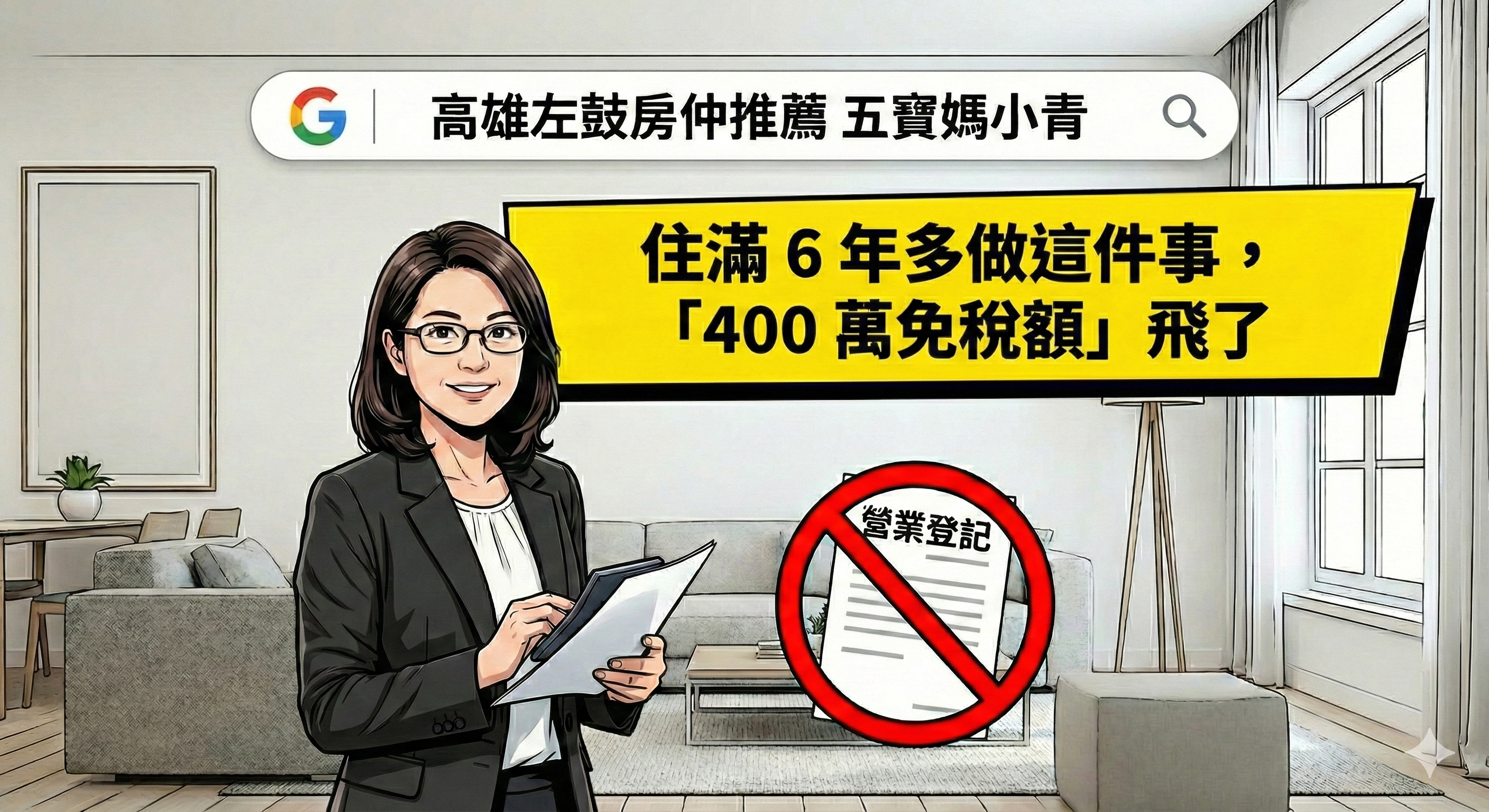 【高雄左鼓房仲推薦】房地合一稅：賣房免稅額有400萬？先看你是「這時間」前買還是後買！五寶媽小青：搞錯日期差很大